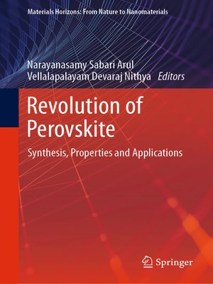 cover image of Revolution of Perovskite
